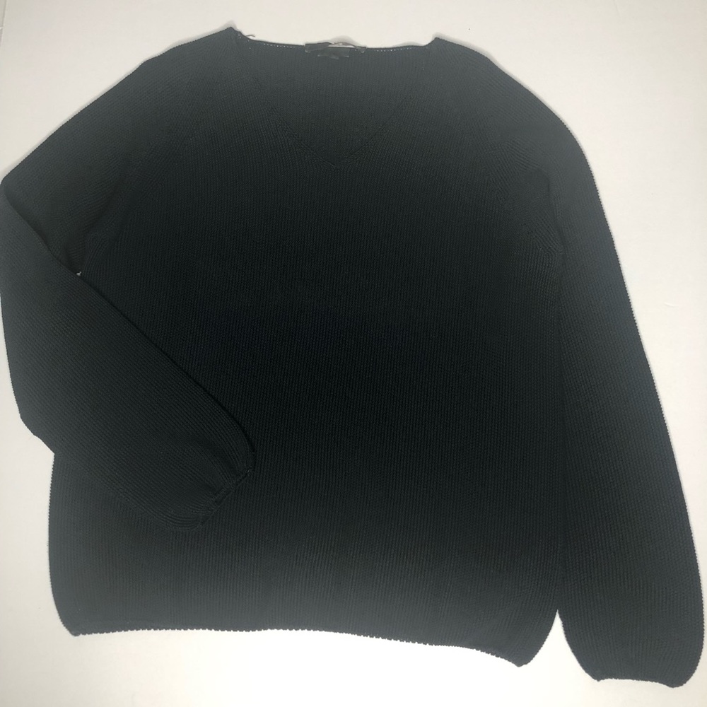 Final Les Copains Dark Navy Knit Sweater IT 44 - Picture 3 of 7
